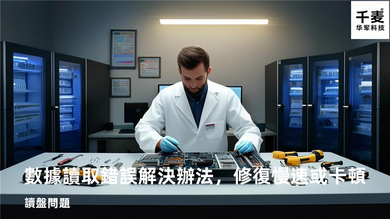  數據讀取錯誤解決辦法，修復慢速或卡頓讀盤問題
