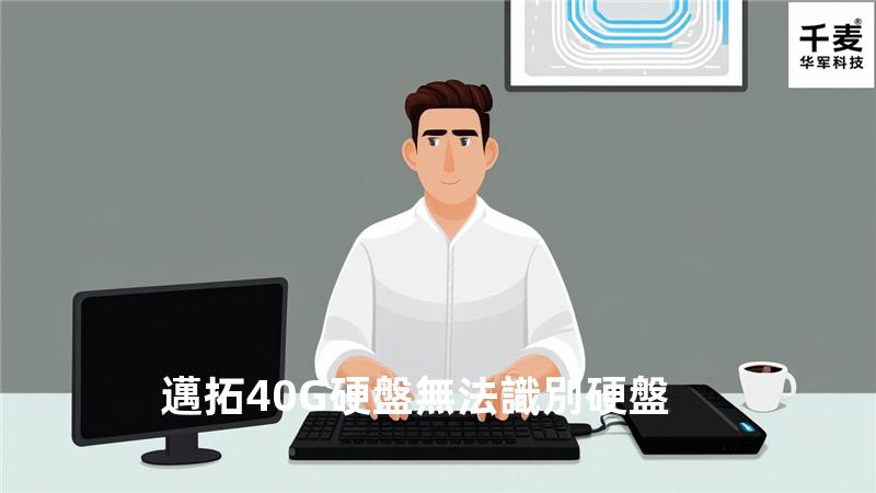 邁拓40G硬盤無法識別硬盤