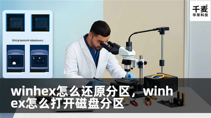 winhex怎么還原分區(qū)，winhex怎么打開磁盤分區(qū)