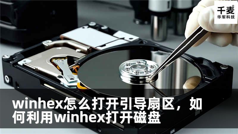 winhex怎么打開(kāi)引導(dǎo)扇區(qū)，如何利用winhex打開(kāi)磁盤(pán)